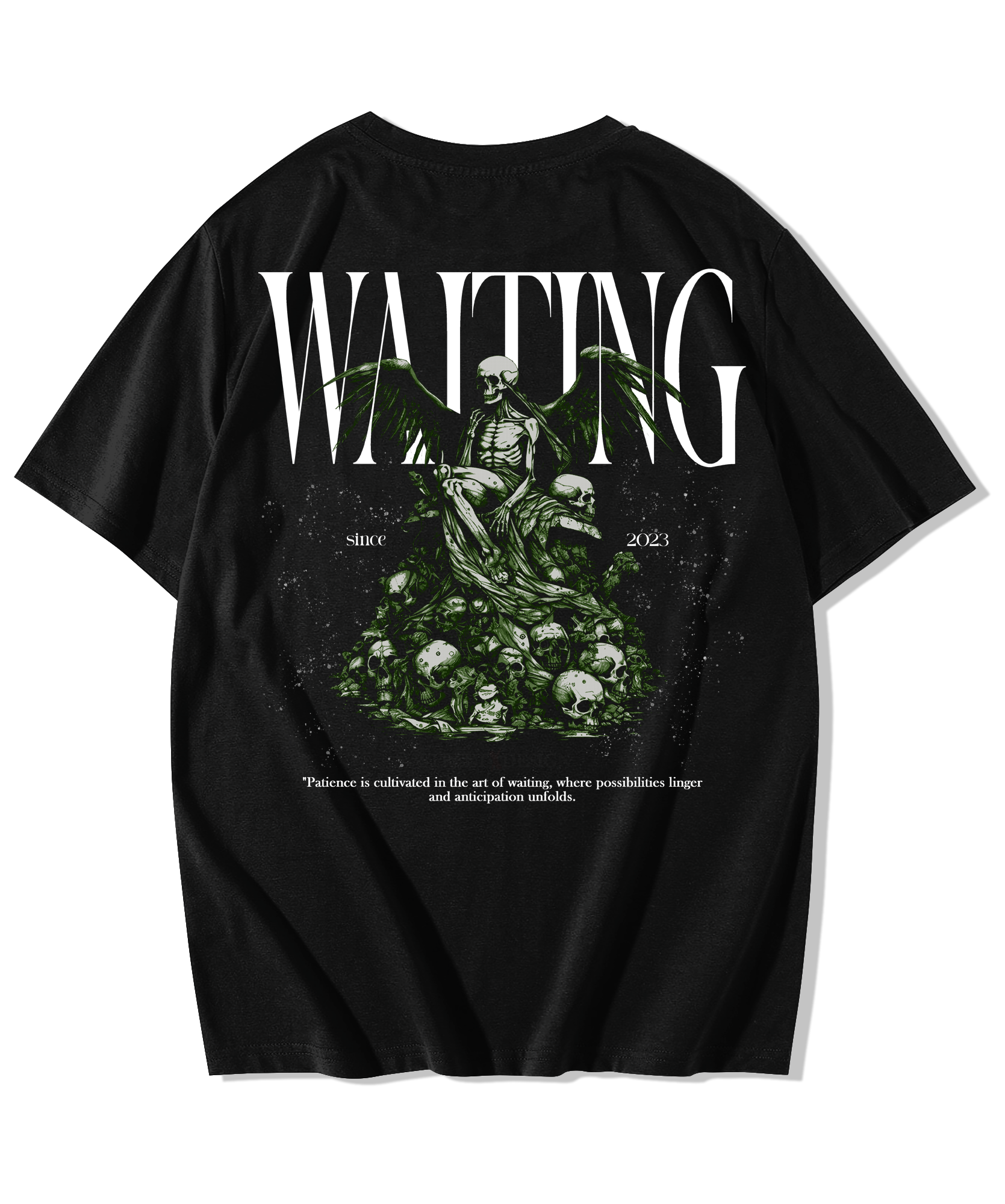 Alfaq Waiting Oversized T-Shirt - Alfaq